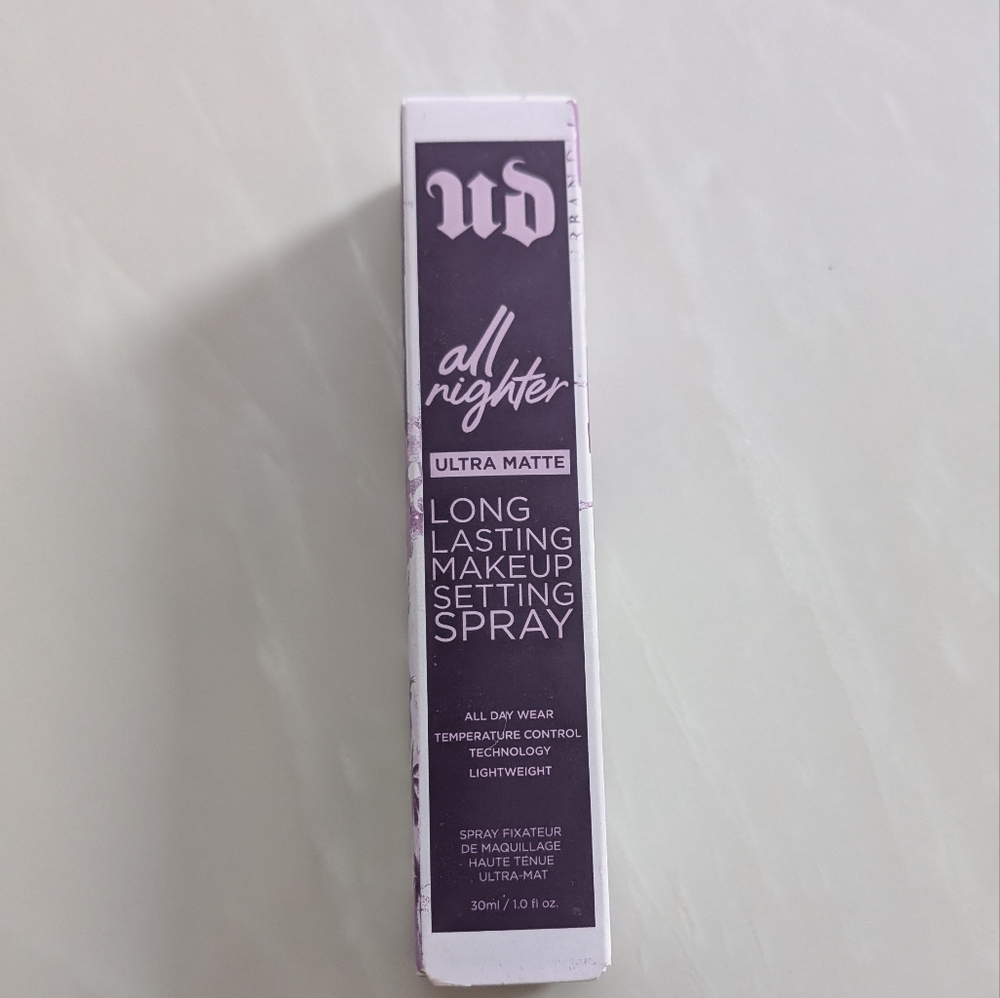Urban Decay All Nighter Ultra Matte Setting Spray 30ml